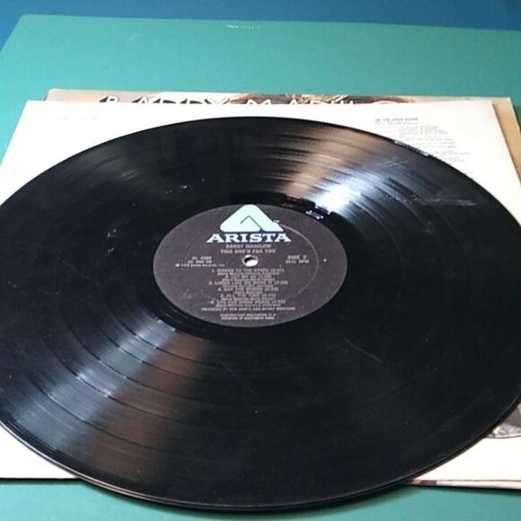 Barry Manilow This One's For You Vinyl Record - Picture 10 of 12